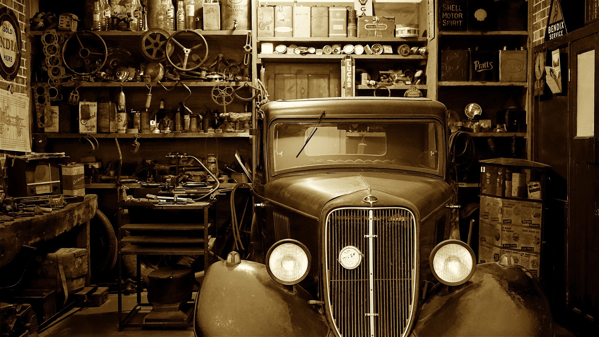 Garagehistorie