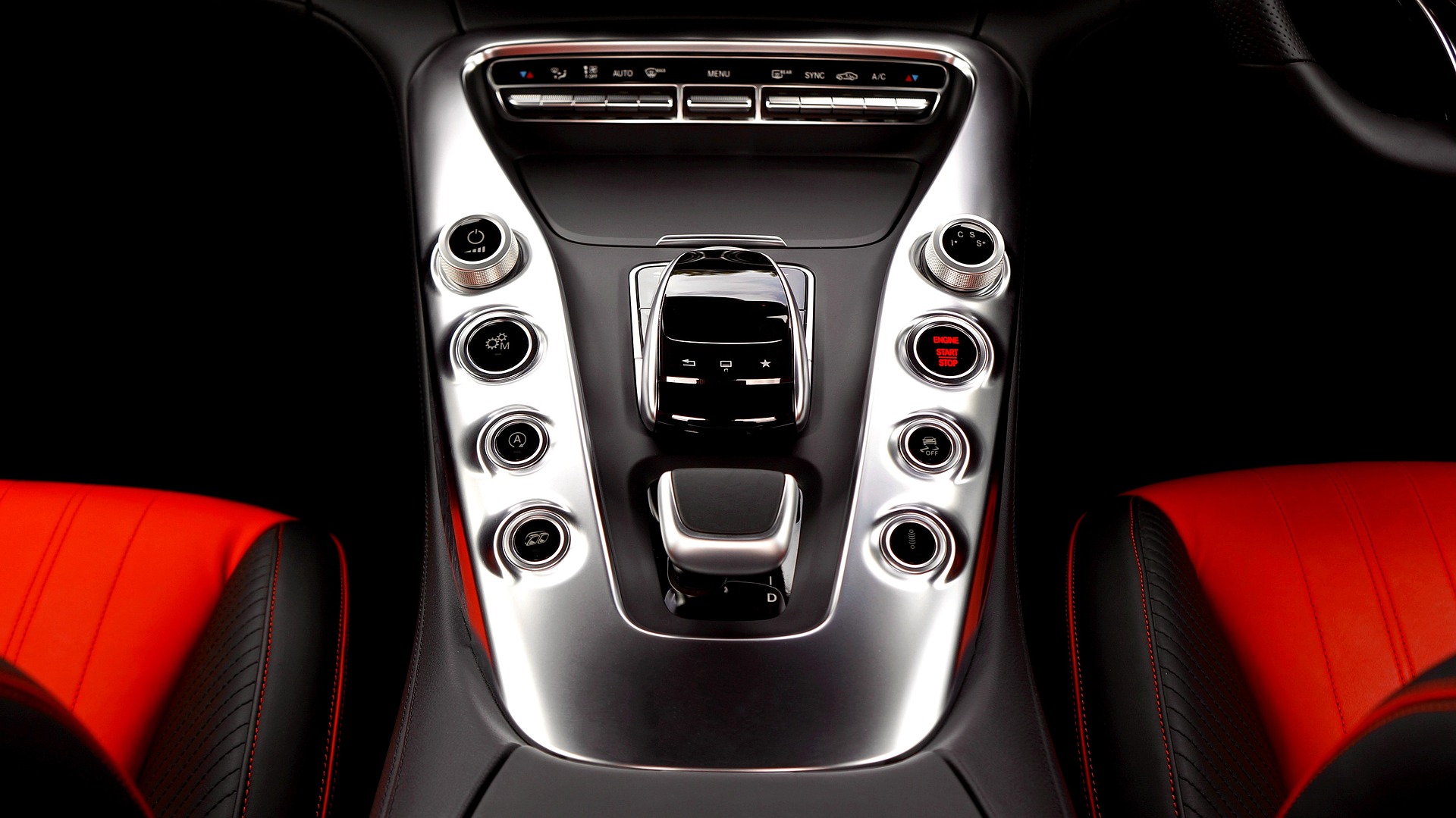 Sportief interieur